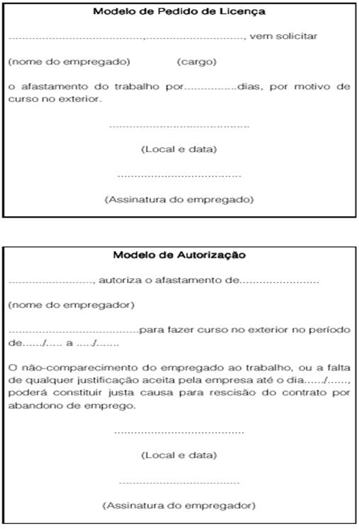 Contrato de trabalho – Licença remunerada e não remunerada – Heleno Rocha