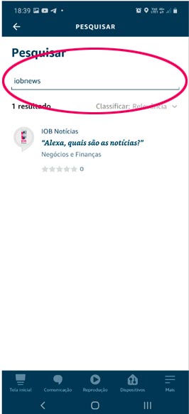 IOB News na Alexa